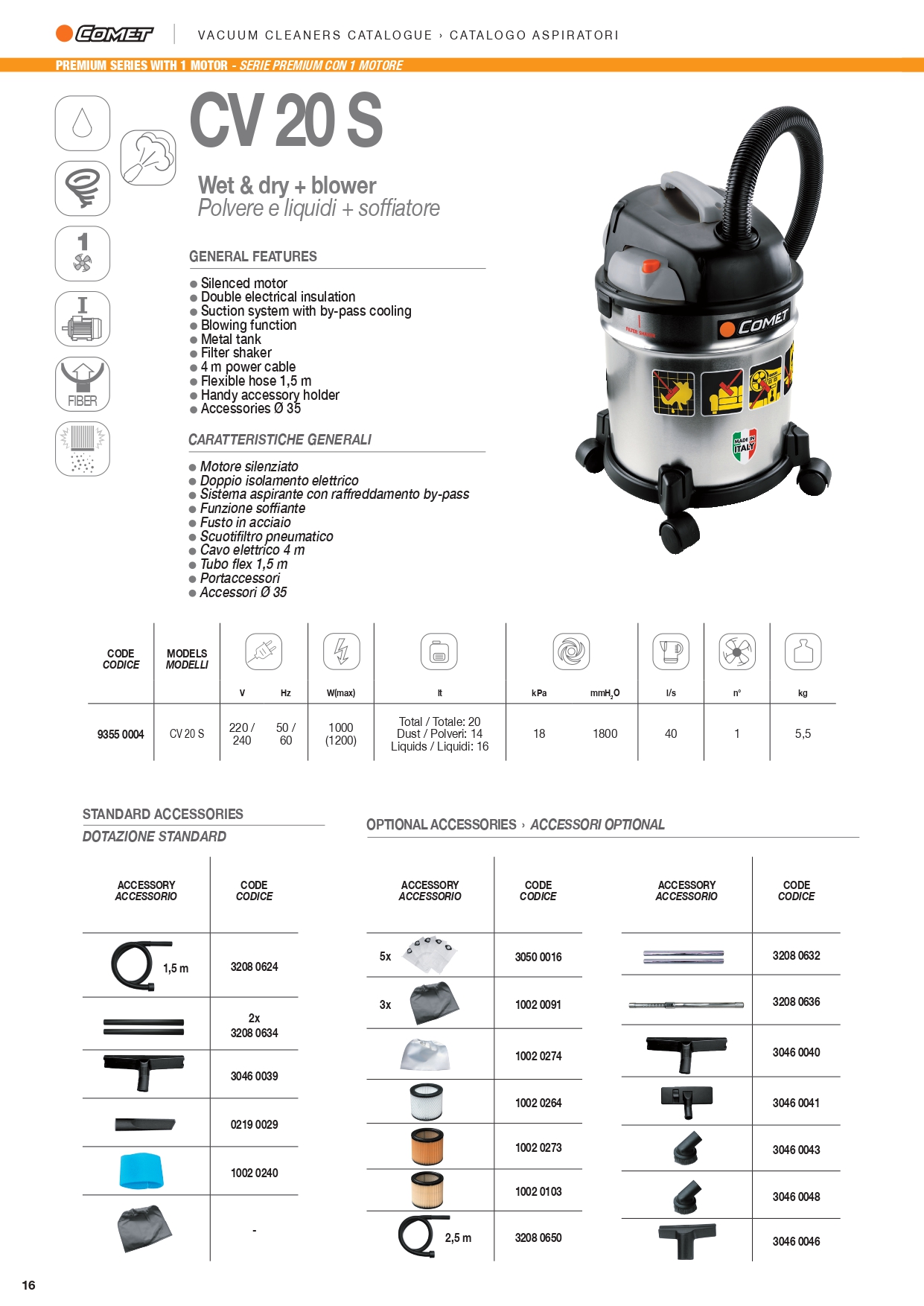 CV20 S POLVO+ LIQUIDO+ SOPLADOR ( PEDIDO MINIMI 3UND)