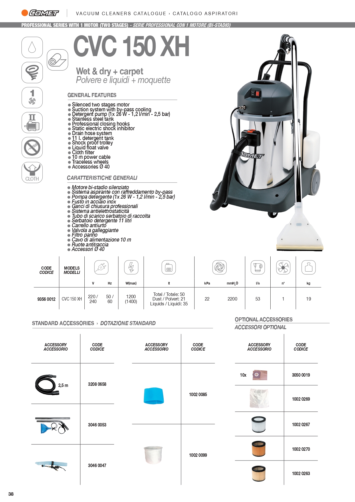 CVC 150 XH