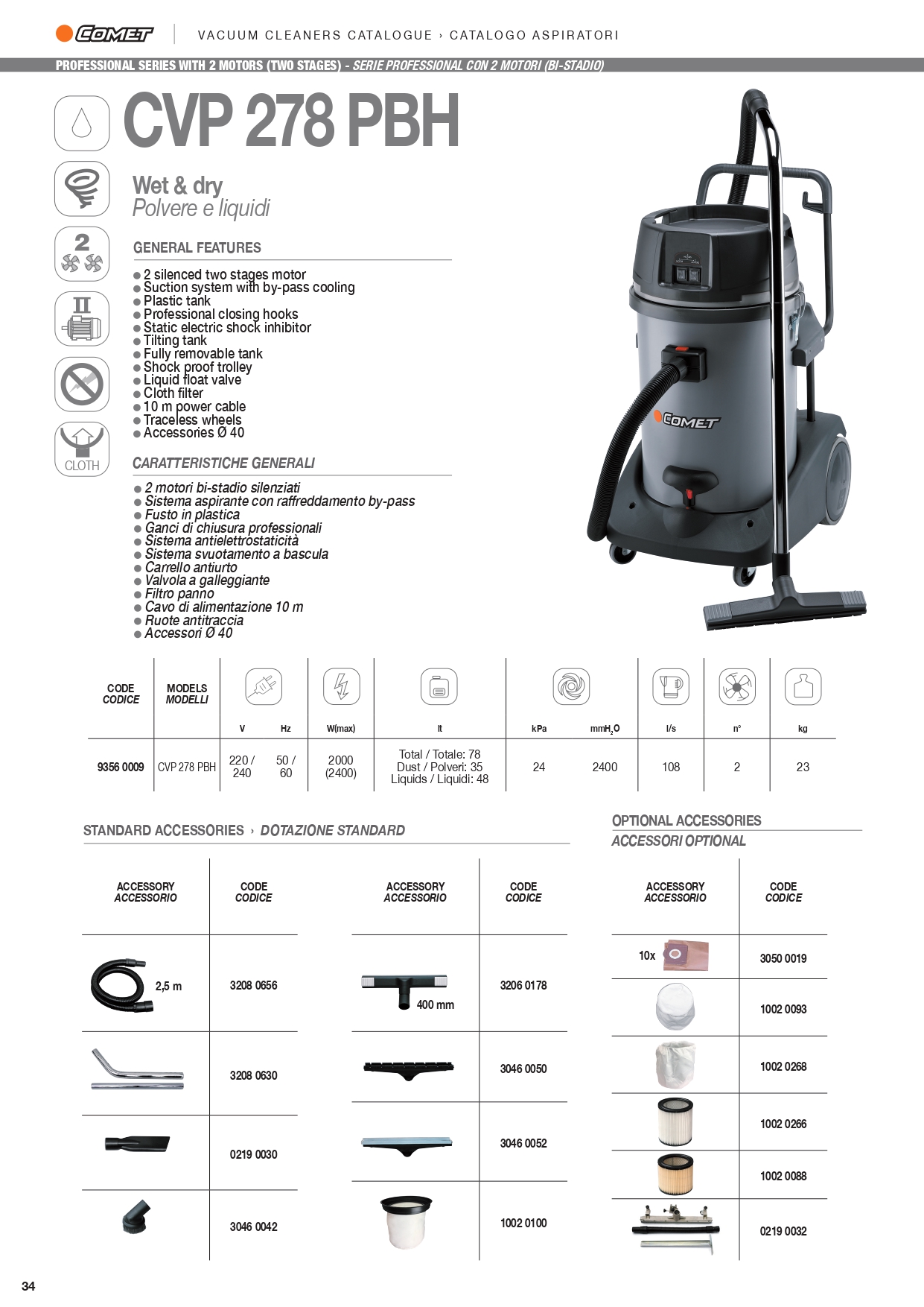 CVP 278 PBH