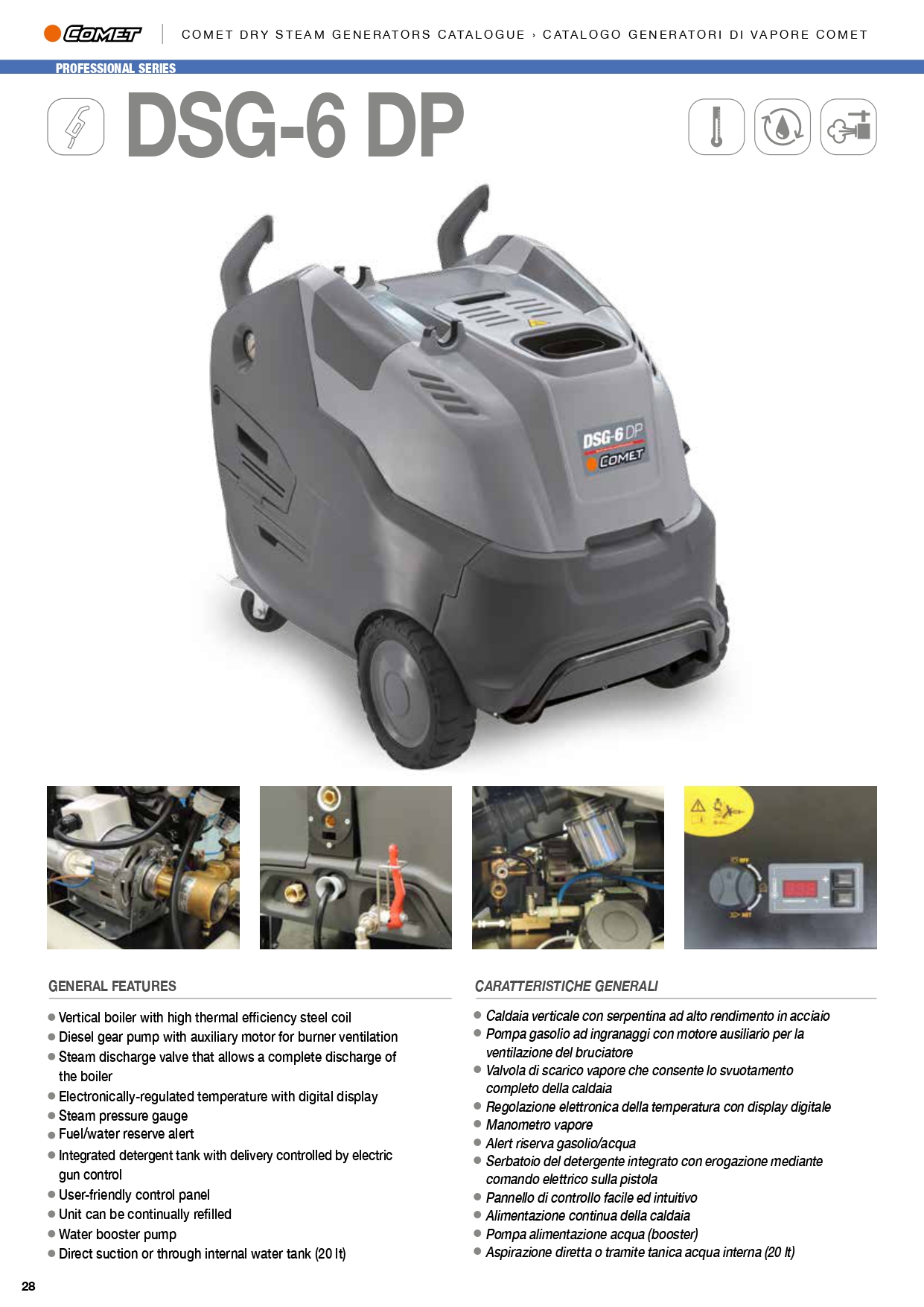 DGS-6 DP  CALDERA VAPOR