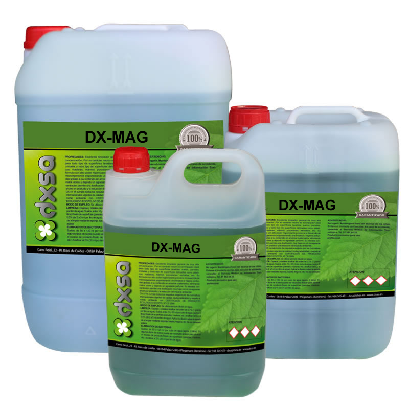 DX-MAG 5 lt   Detergente perfumado uso general aroma MAGNO