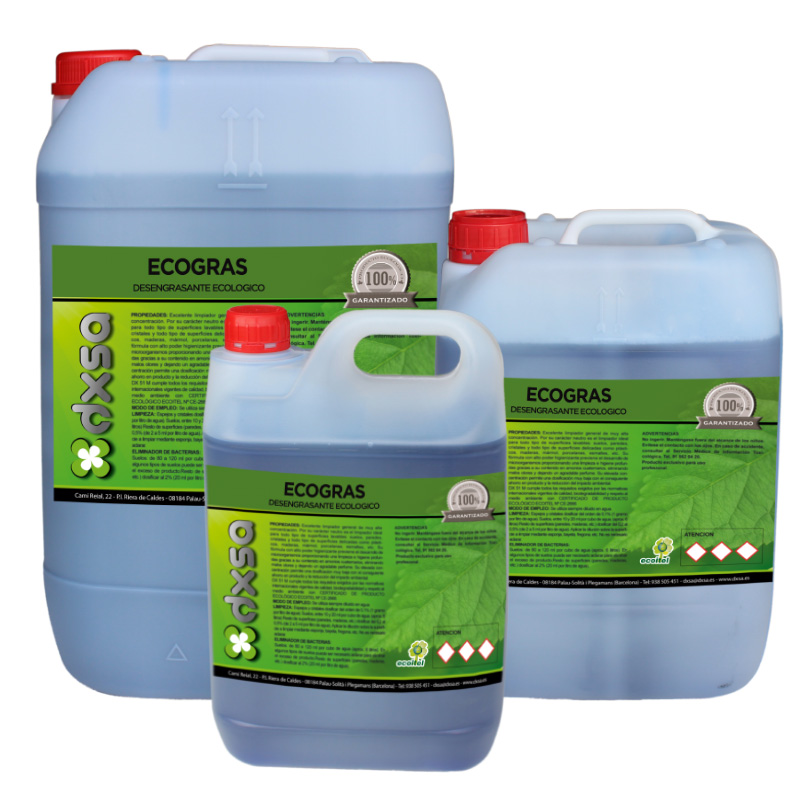 ECOGRAS      Desengrasante ecológico   5 Kg