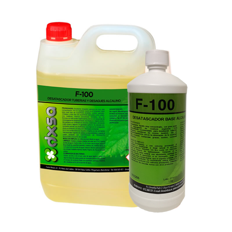 F-100    DESATACTADOR BASE ALCALINA  6 X 1 LT