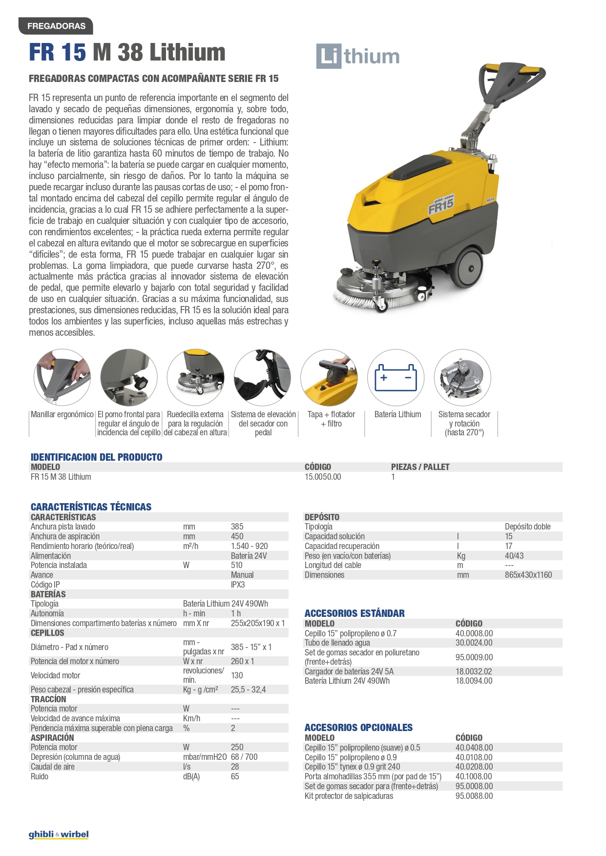 FR 15 M 38 Lithium