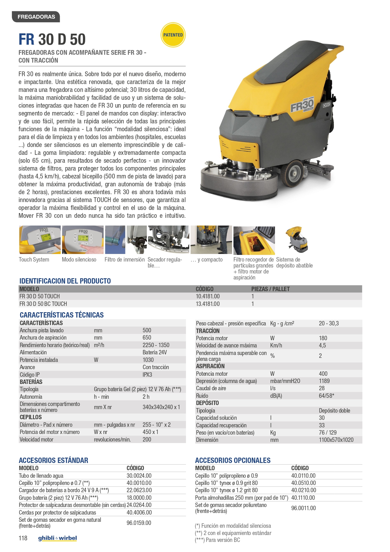 FR 30 D 50 BC TOUCH