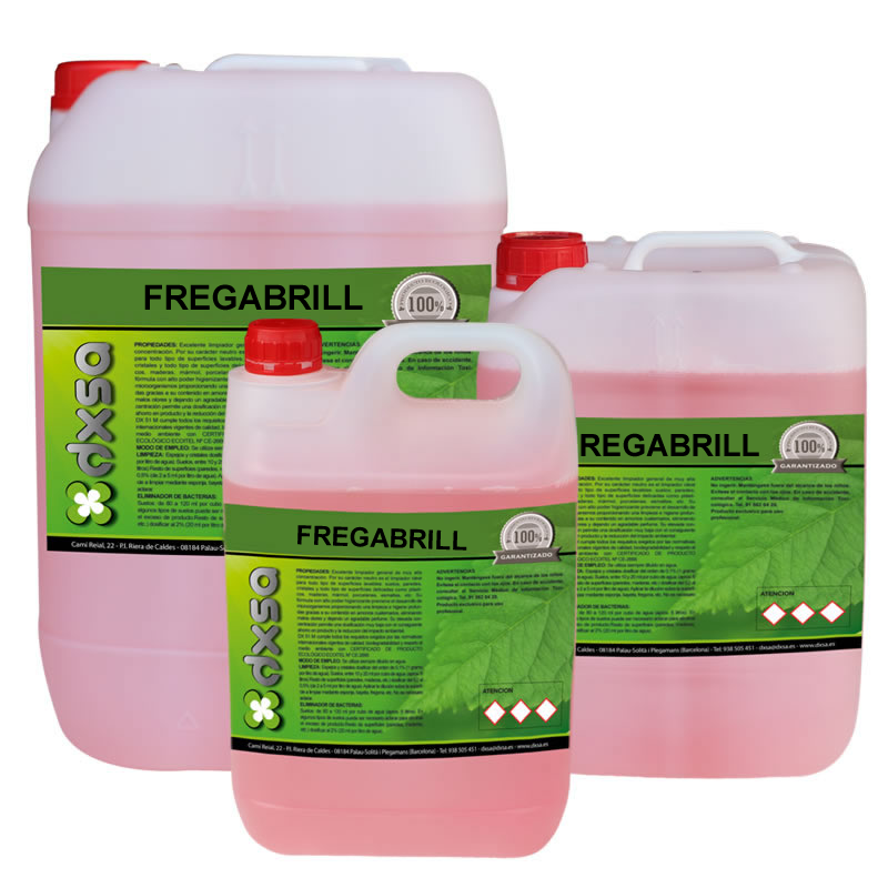 FREGABRILL      Fregasuelos perfumado protector del brillo   10 l