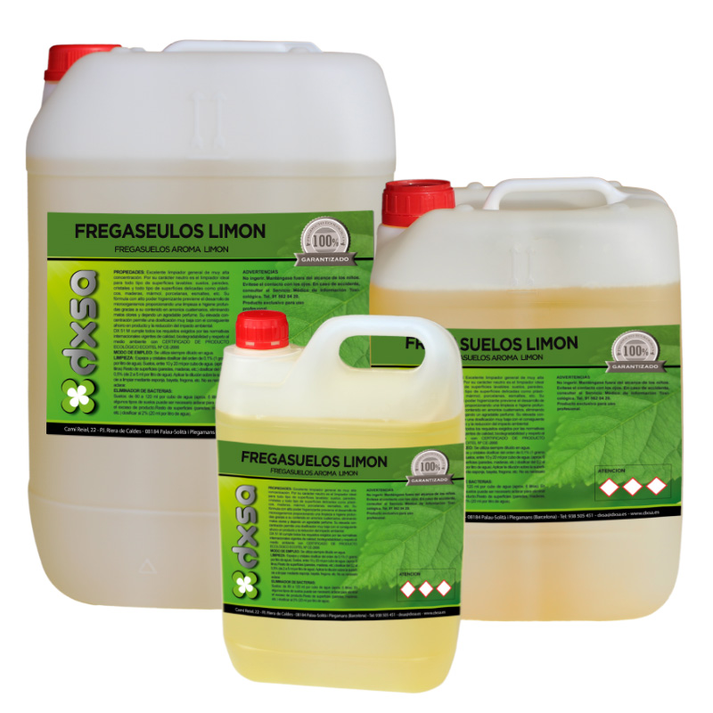 FREGASUELOS LIMON      Fregasuelos con aroma a LIMON   25 l