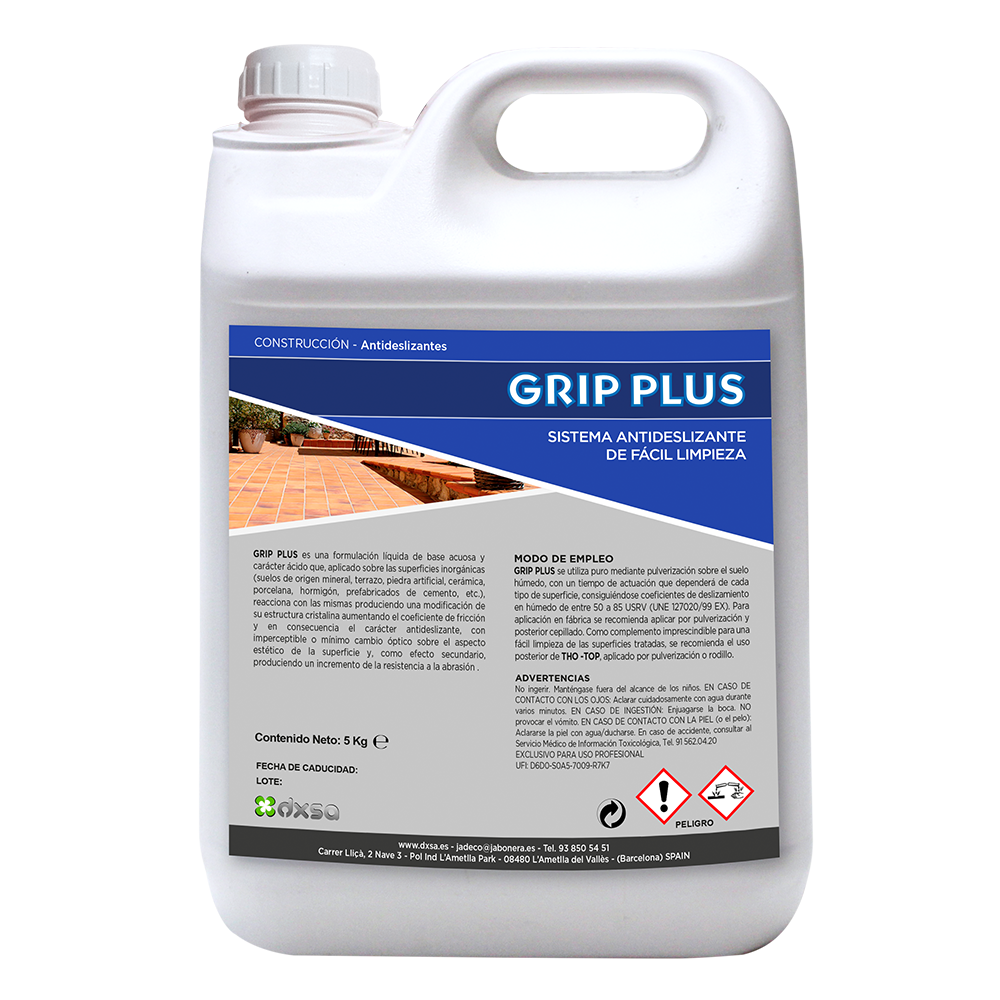 GRIP PLUS    Sistema antideslizante de facil limpieza 10 Kg