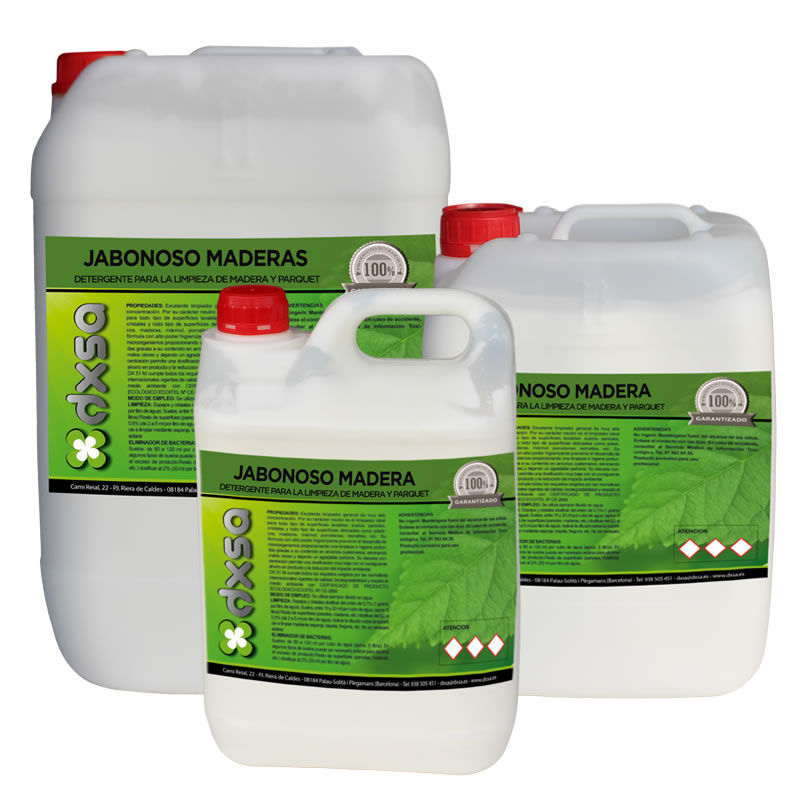 JABONOSO MADERAS      Detergente especial para maderas   10 l