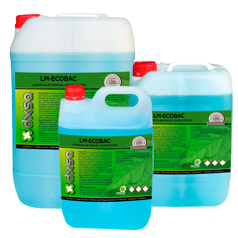 LM-ECOBAC          Lavavajillas ecológico antibacterias ECOITEL   5 Kg