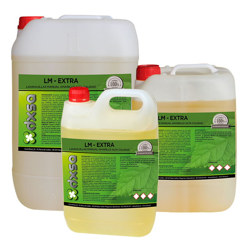 LM-EXTRA          Lavavajillas manual antibacteria   25 Kg