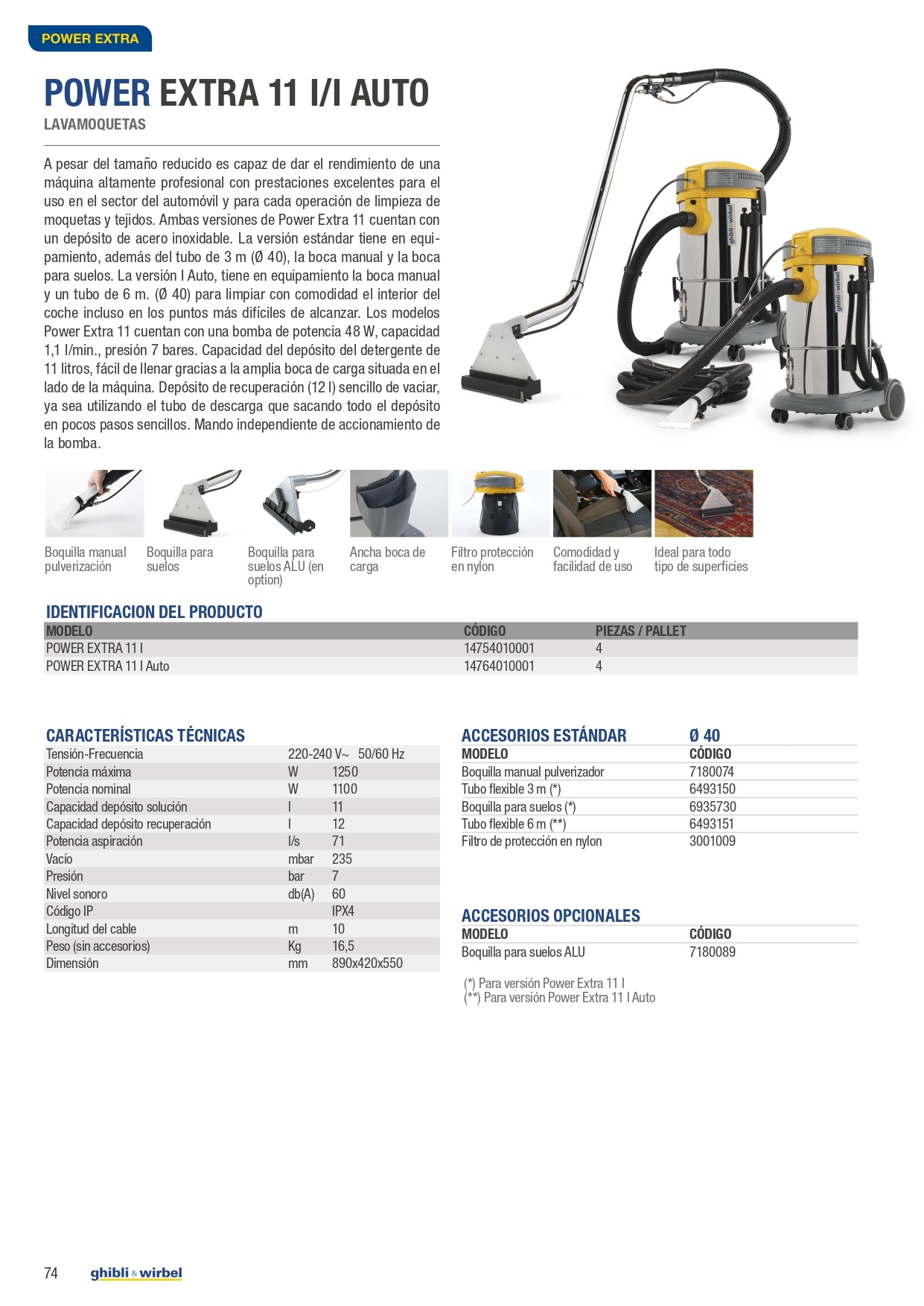 POWER EXTRA 11 I Auto
