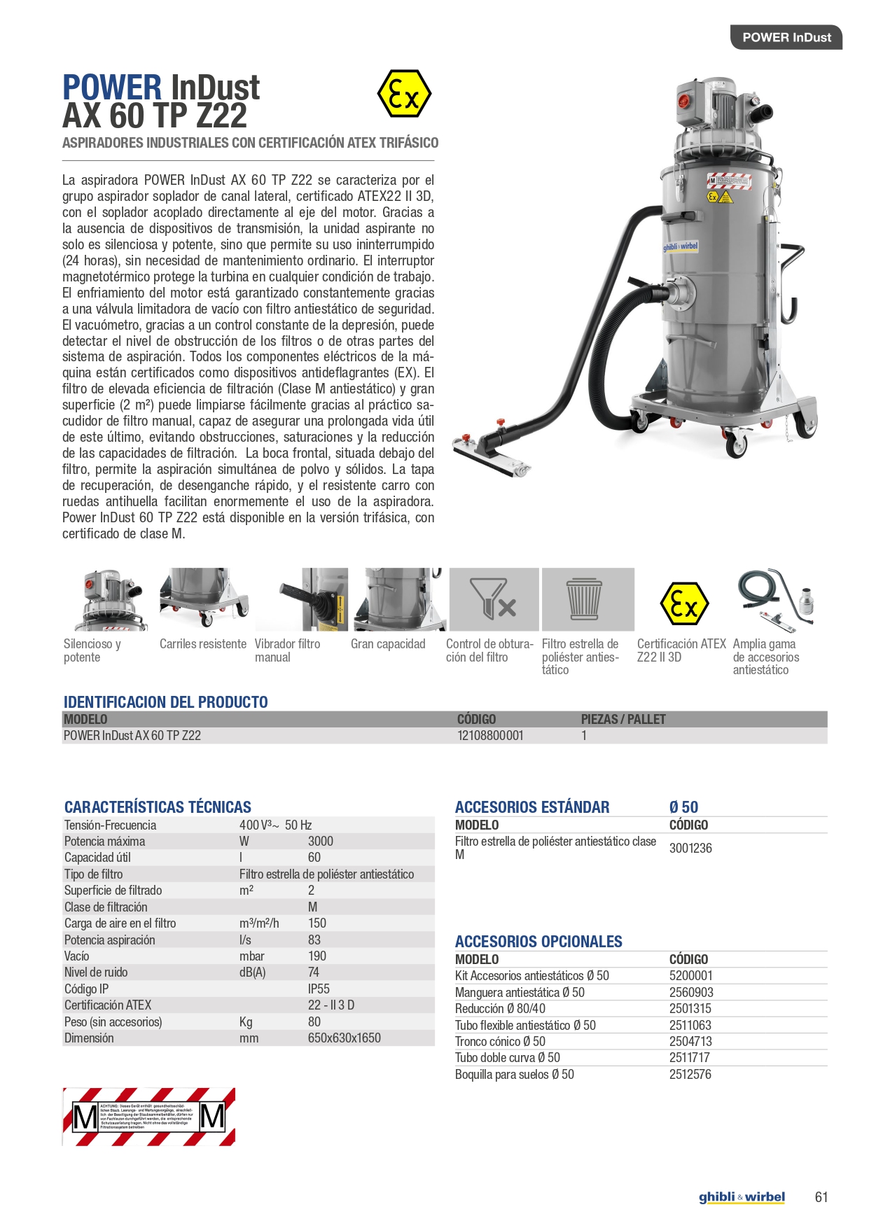 POWER InDust AX 60 TP Z22