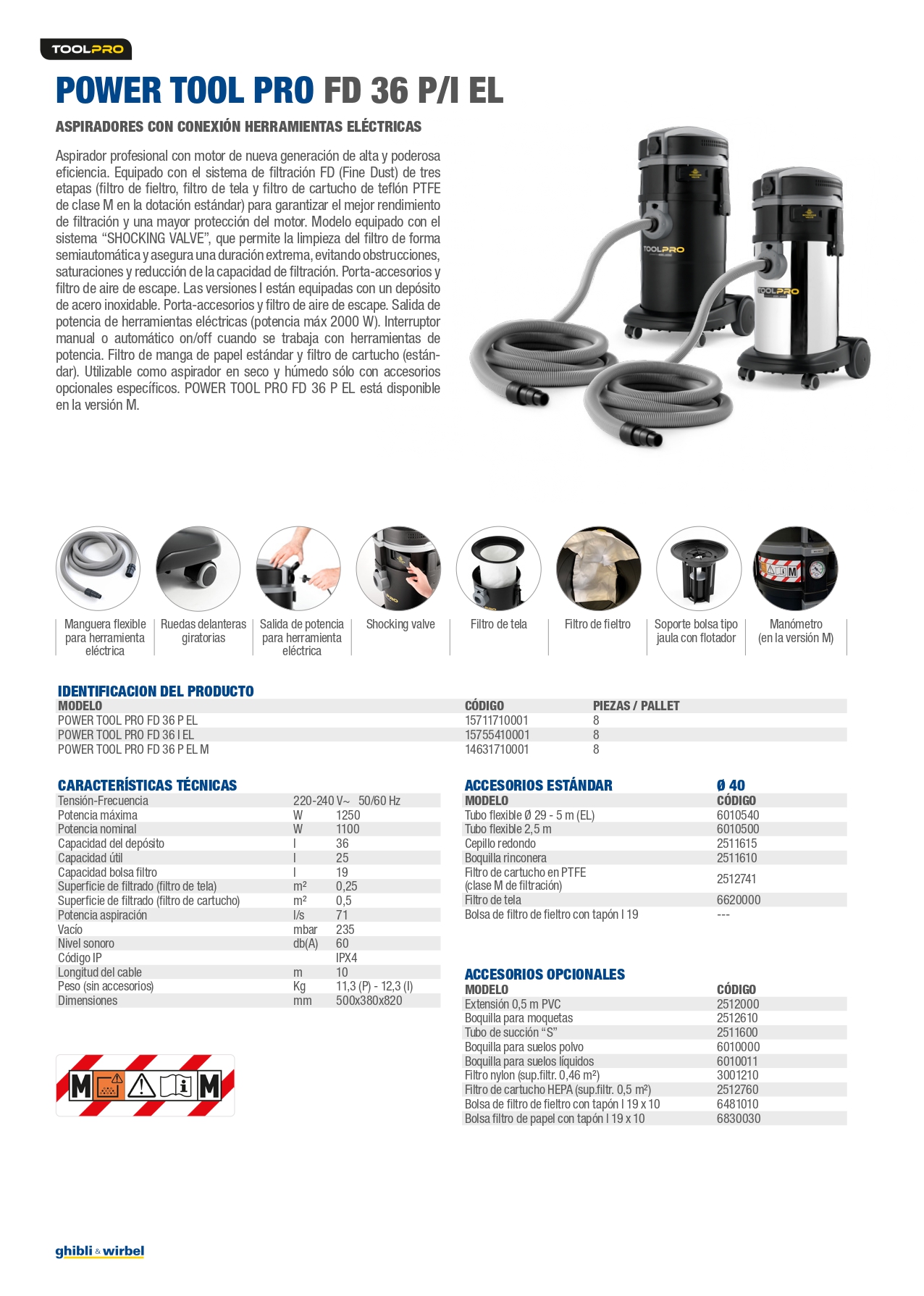 POWER TOOL PRO FD 36 I EL
