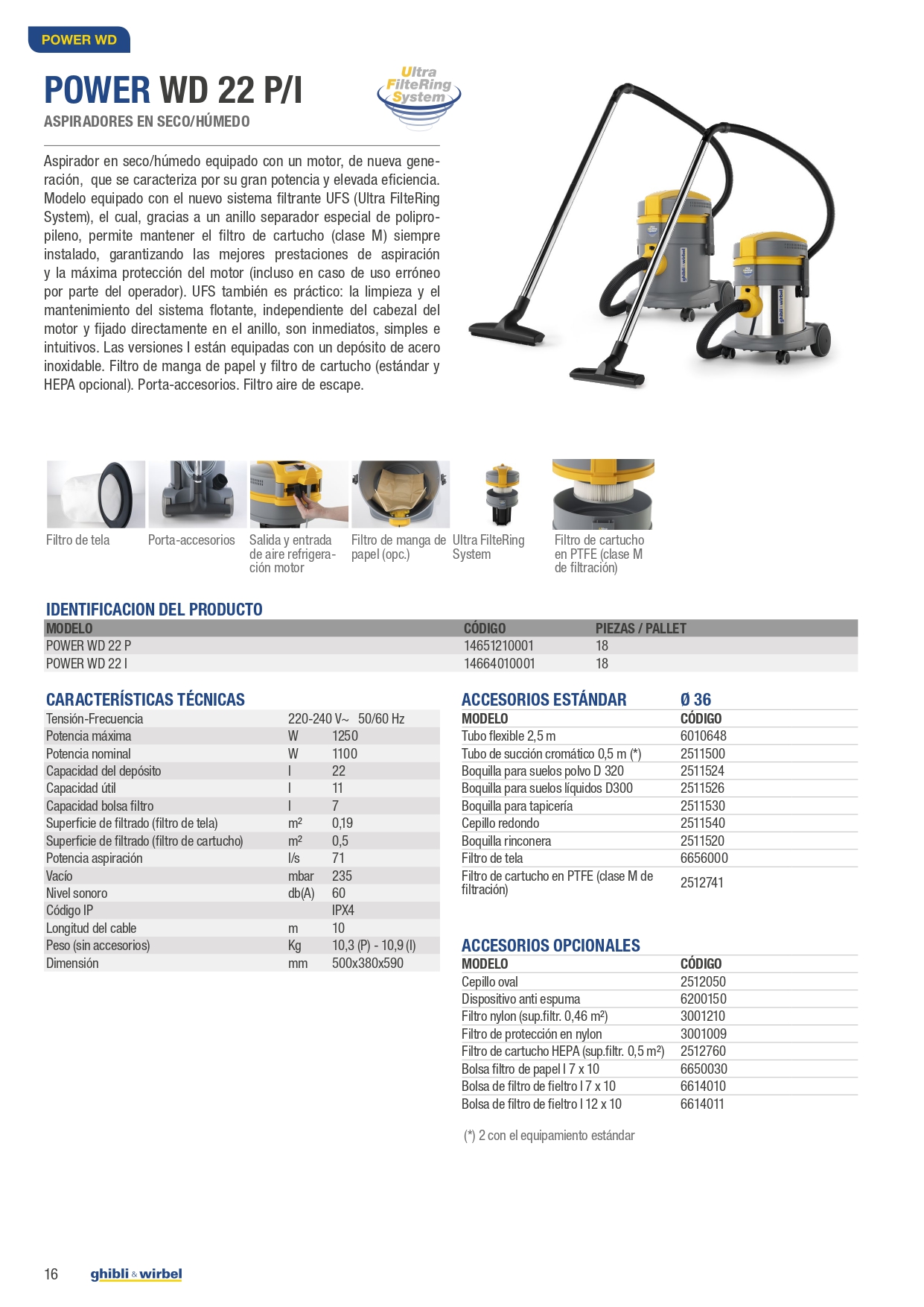 POWER WD 22 I