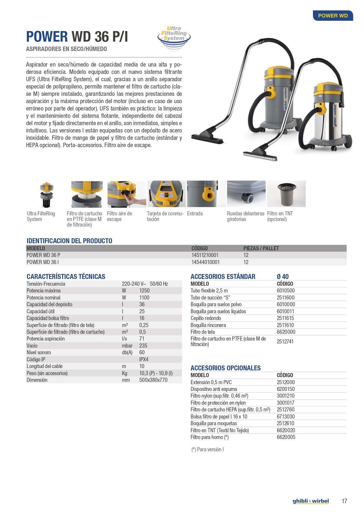 POWER WD 36 I