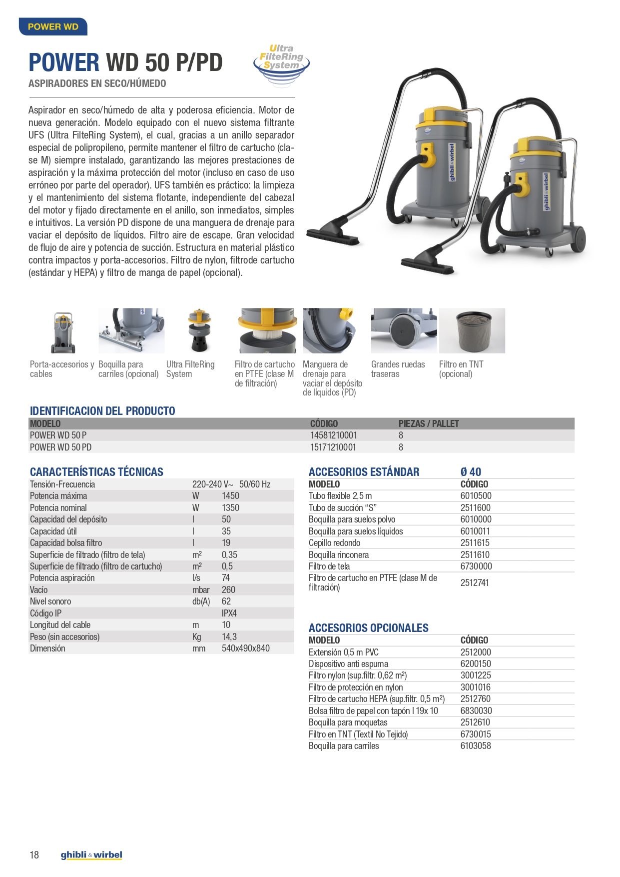 POWER WD 50 PD