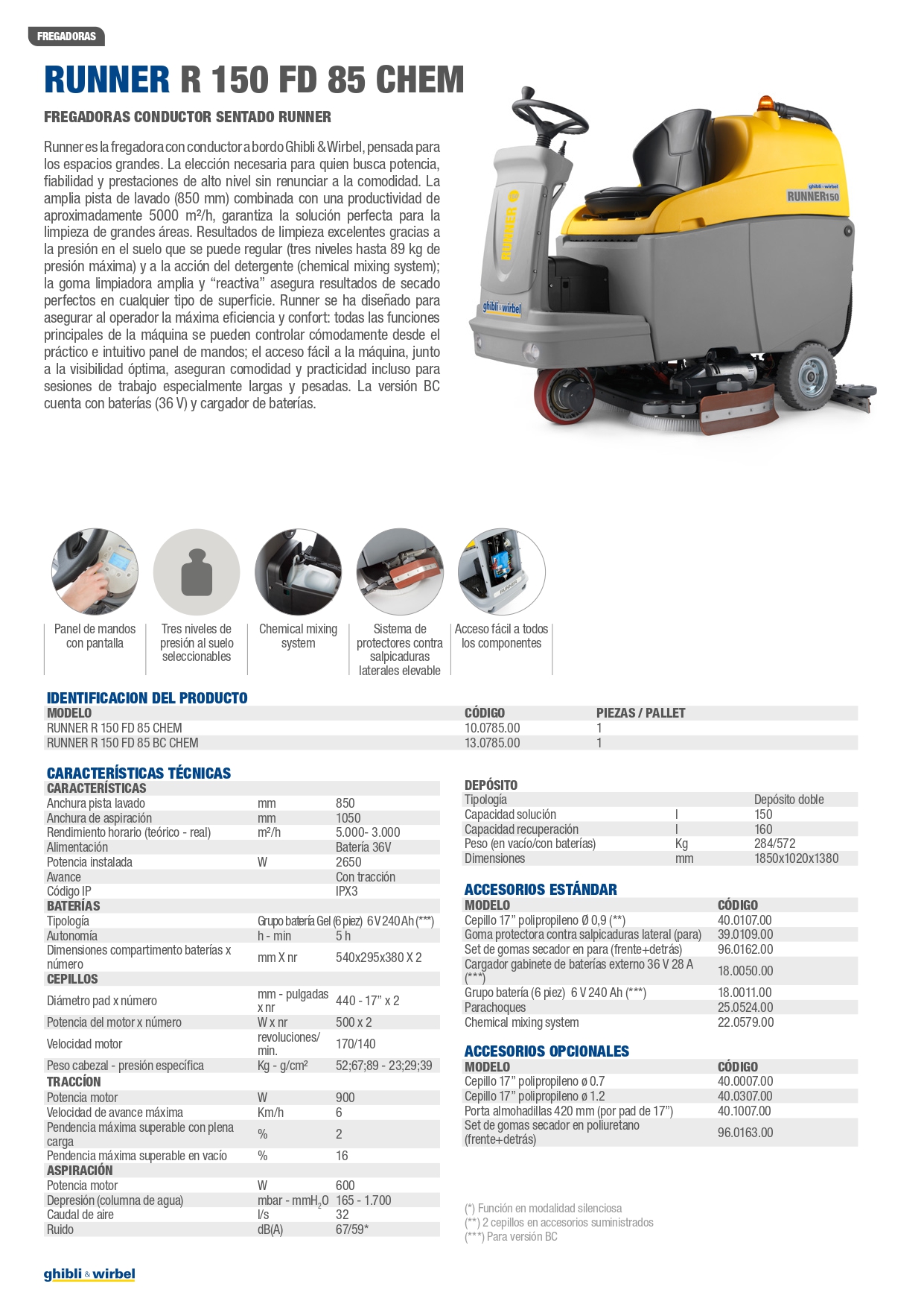 RUNNER R 150 FD 85 BC