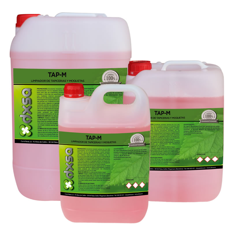 TAP-M      Limpiador de moquetas-tapicerías manual y de inyección y extracción   5 Kg