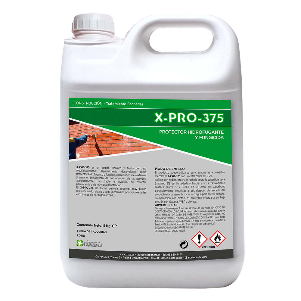 X-PRO-375    Protector hidrofugante y fungicida5 Kg