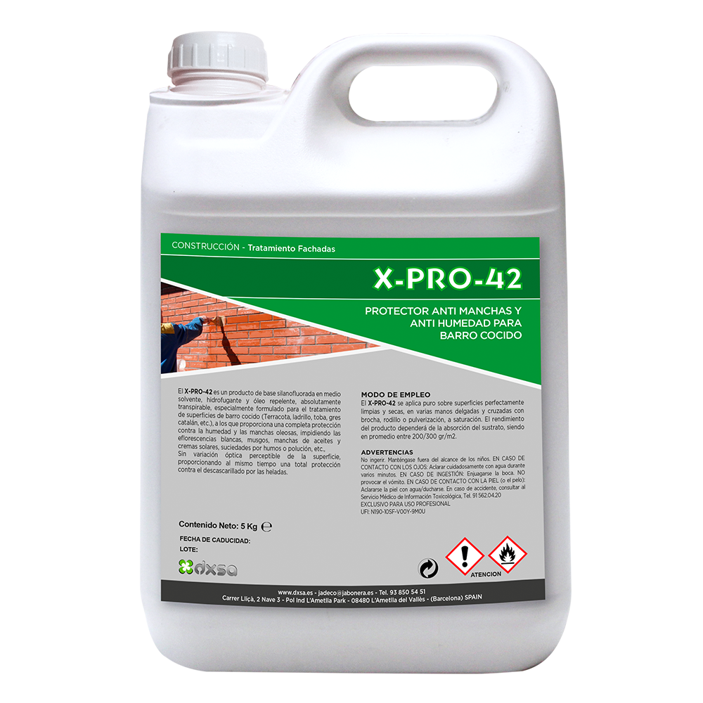X-PRO-42  PROYECTOR ANTIMANCHAS Y ANTIHUMEDAD PARA BARRO10 Kg